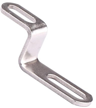Support de montage d'échappement moto, Support de tuyau d'échappement moto,Collier silencieux en forme de Z - Tubes d'échappement silencieux en acier inoxydable Z Support de support de moto