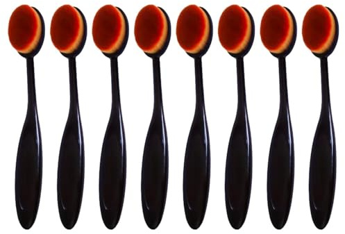 YSJCHEBS 8 Pièces Pinceaux De Maquillage De Style Brosse À Dents, Outils De Beauté, Pinceaux De Maquillage Créatifs Et Intéressants, Outils De Peinture, Pinceaux De Maquillage Multifonctionnels