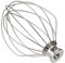 Herramienta compatible con Accesorio mezclador de látigo de alambre de globo de acero inoxidable para Kitchenaid K45WW 9704329, herramienta de cocina para batir harina, pastel, globo, crema de huevo