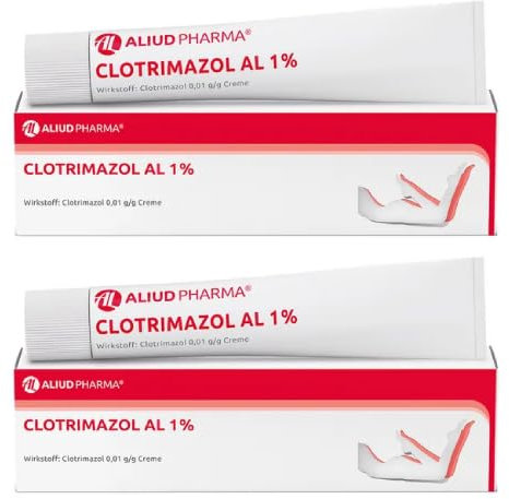 CLOTRIMAZOL AL 1% Creme Doppelpackung (2x 50g)