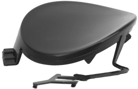 IPEVMLZ Abdeckung Für Abschlepphakenöse An Der Frontstoßstange Abdeckung Für Abschlepphaken Abdeckkappe Zierschale Für Macan 95B 2014 2015 2016 2017 2018