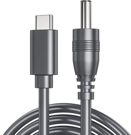 XLTTYWL Starlink Mini Router Cable, USB C to DC3.5 * 1.35 Power Cable for Starlink Wifi Extender Router Mini, Compatible with 18W+ Power Bank and 9V PD Protocols(2M/6.5FT)