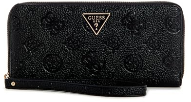 GUESS SLG SML AROUND ZIP Sideboard, Colour BLO – Black Logo Blo – Black Logo One Size, Blo - Black Logo, Taglia Unica, Streetwear
