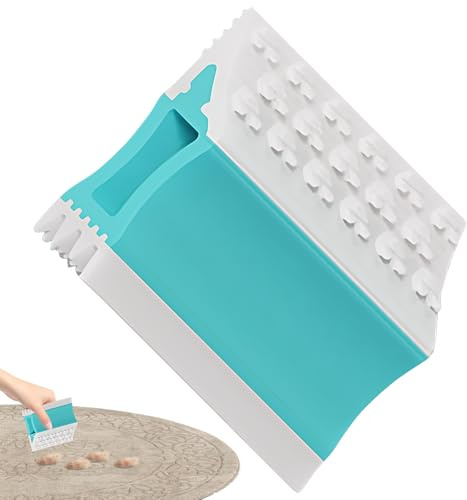 Dog Hair Removal Tool, Double Sided Cleaner Reusable Shedding Tool, Furniture Hair Removal Cleaner Brush, for Bed, Sofa, Carpet, Furniture, Couch, Home