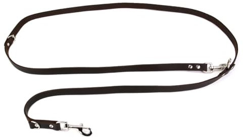 heim GmbH Führleine aus Weichleder (braun)