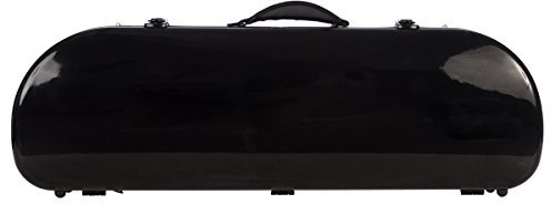 Geigenkoffer Glasfaser Street 4/4 schwarz M-Case + Notentasche