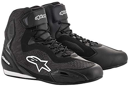 Alpinestars 2510319-10-10, Stivali Moto Uomo, Nero, 44 EU
