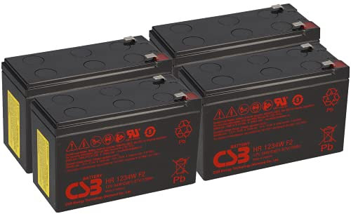 CSB-SCD24 kompatibler Akkusatz geeignet für APC RBC24 Plug & Play USV UPC