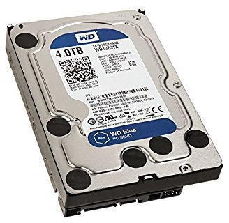 WD Blue 4 TB SSHD Interne Festplatte (8,9 cm (3,5 Zoll) für den Einsatz in PCs, Hochleistungs-Workstations und Spielkonsolen) (Generalüberholt)