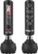 MAXSTRENGTH Freistehender Boxsack 165 cm für Kickboxen & Kampfsport, Standboxsack mit befüllbarem Sockel, Punching Ball für Boxtraining zu Hause oder im Studio, Schwarz/Weiß Strike360