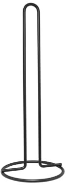 Küchenrollenhalter mattschwarz 32cm