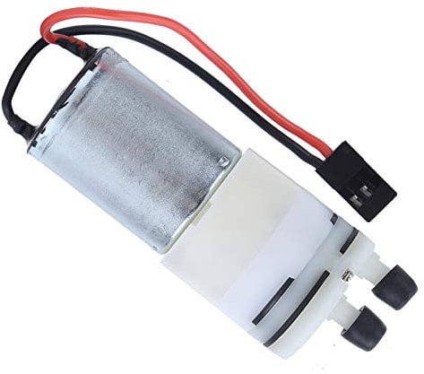 RC Boat Water Pump, 3‑6V 370 Water Cooling Pump with Motor RC Boats Waterproof Low Noise Mini Pump JR Plug