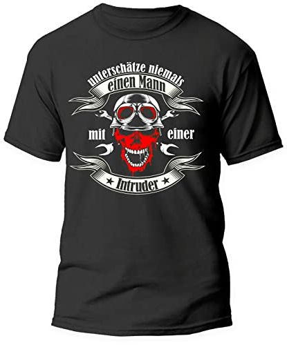 Biker T-Shirt Intruder Tuning Motorrad Shirt