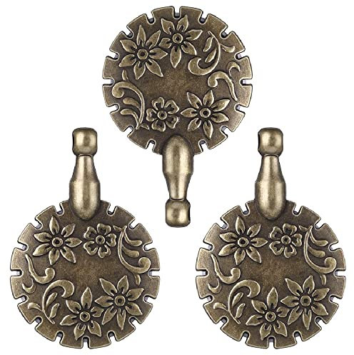 3 Pieces Sewing Yarn Cutters Pendants Round Thread Cutters Pendants DIY Sewing Tools for Sewing Craft Pendant Supplies