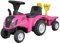 TURBO CHALLENGE - New Holland Traktor – Rosa – 119208 – Lauflernhilfe – 91 cm x 30 cm x 44 cm – Kunststoff – Batterien Nicht im Lieferumfang enthalten – ab 12 Monaten