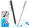 Eingabestifte für Touchscreen (2 Stück), Kleinster Disc-Spitze Universal Stift Stylus Pen für Apple iPad/Pro/Air/Mini/Samsung Galaxy Tablet/Amazon Fire HD/Android/Huawei/MI, mit Bleistiftclip