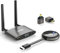 MpioLife Wireless HDMI/VGA Dual Screen Sender und Empfänger, HD/5GHz, 164FT/50M Video/Audio Screen Casting für Laptop/PC/Kamera zu HDTV/Projektor/Monitor, für TikTok/YouTube