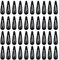 DAZISEN 40 Pack Clip Per Capelli Ragazze Metallo Snap Bambini Barrettes Accessori Capelli Delle Donne, Caramella Colorata Belle Clip Capelli Semplici，Nero