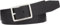 Tommy Hilfiger JEANS BUCKLE 3.5 Gürtel Herren, Schwarz (Black), 110