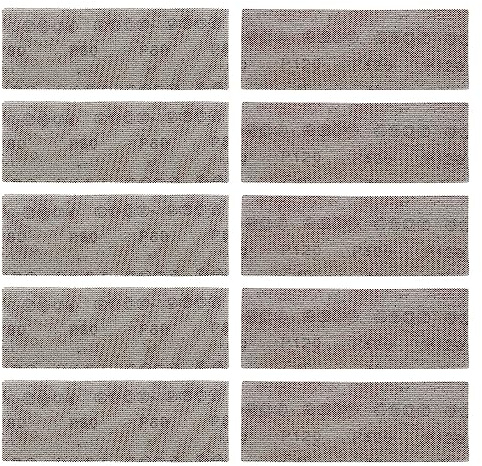 ECSiNG 10PCS Mesh Sanding Sheets 70 x 198mm Hook and Loop Sander Pads 80/120 Grit Dust-Free Grinding Polishing Sandpaper for Orbital Sander Hand Sanding Block