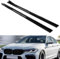 Auto-Seitenschweller für BMW G30 Sedan G31 Wagon F90 M5 2020-2022, Seitenschweller-Verlängerung, Rocker-Panel-Splitter, Styling-Zubehör,Glossy Black