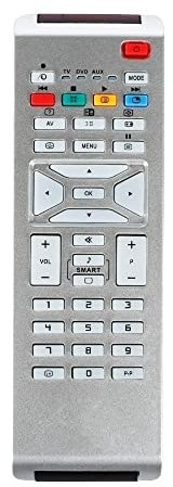 1pc télécommande adaptée for Philips TV/DVD/contrôleur AUX RM-631 RC1683701/01 RC1683702-01