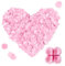 ANMOYIXIA Pétales de rose pour chambre à coucher, mariage, fleurs de rose artificielles en soie pour confession, anniversaire, décoration d'anniversaire, mariage (1000, rose)