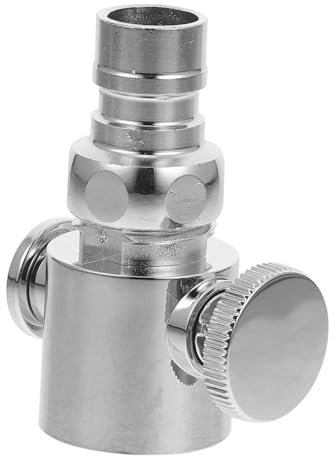 Mikikit Wasserventil Mit Drehwinkel Für Waschmaschine Und Badezimmer Ersatz Für Wasserhahn Stopper Ventil Zur Wasserdurchflussregelung Werkzeuglos Geeignet Für Geschirrspüler Und