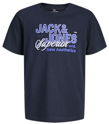 JACK & JONES Herren Jjelogo Tee Ss O-Neck 2 Col Ss26 Sn Jnr Jjelogo Tee Ss O-Neck 2 Col Ss26 Sn Jnr (1er Pack)