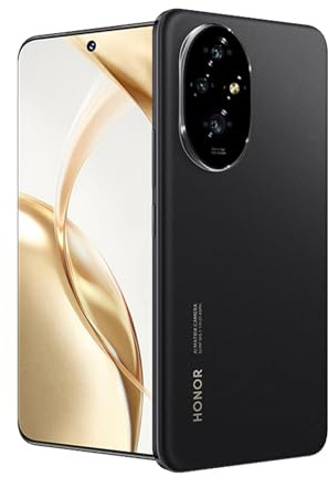 HONOR 200 Smartphone, 5G Mobile Phone, 6.7 inch, 256gb, 50MP triple main camera, ultra-thin 7.7mm, Black (Renewed)