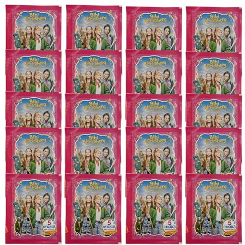 Blue Ocean Bibi Blocksberg Sticker | Das große Hexentreffen | 20 Stickertüten