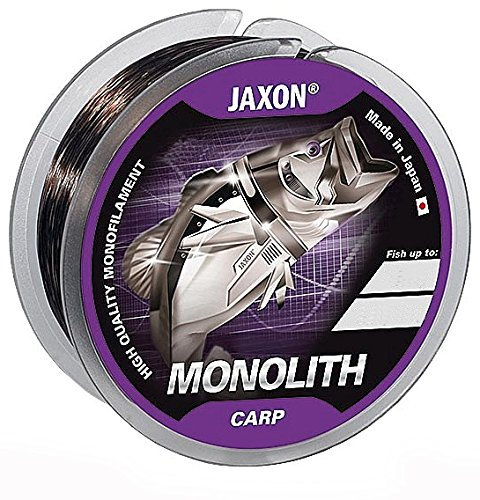 Jaxon Monolith CARP 300m/600m Angelschnur Spule Monofile Karpfen Ø 0,25-0,35mm (600m/0,27mm/15kg)