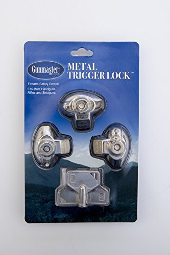 GUNMASTER 38295/MTL 100, Metall-Triggerschloss, dreifach, Clam Pack