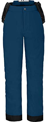 Bergson Pelly Maxi | Kinder Skihose, wattiert, 20000 mm Wassersäule, Poseidon [390], 152 - Kinder