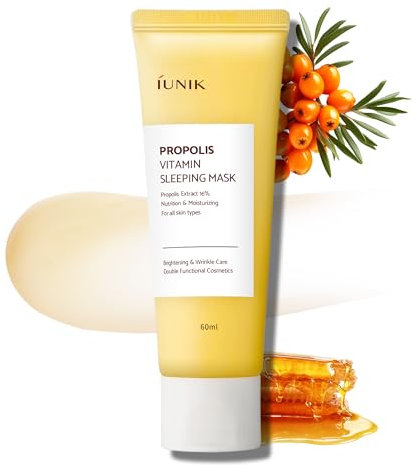 iUNIK Propolis Vitamin Sleeping Mask, 60 ml