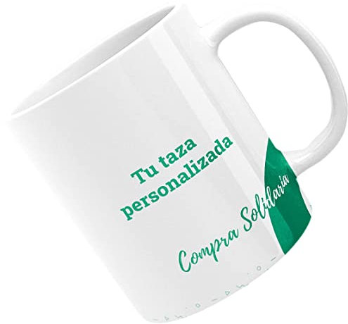 Tazas de Colores personalizadas con tu Foto y texto, Compra solidaria, Hasta tres fotos, Personaliza con tu propio diseño, con la imagen y el texto que más te guste