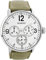 Oozoo Herrenuhr mit Lederband 48 MM Weiß/Beige C7046