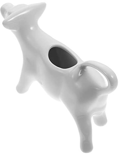 Kichvoe Tazza Ceramica per Latte Forma di Animale Elegante Contenitore per caffè e Salsa Perfetta per Decorazioni Cucina Facile da Pulire e Portatile