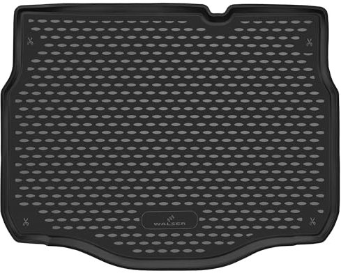 WALSER XTR Kofferraumwanne für Citroen C4 Cactus 09/2014-Heute, 100% passgenaue Antirutschmatte Auto, Gummimatte Auto, Kofferraum Schutzmatte, Anti Rutsch Matte Gummi, Auto Gummimatten