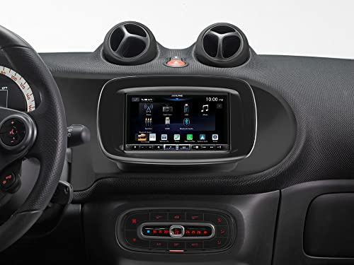 Alpine iLX-705S453B - Receptor multimedia digital compatible con Smart Fortwo/FourFour (453) a partir de 2014