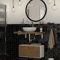 ML-Design 2er Set Wandkonsole Winkel L-Form für Waschtisch, 350x150 mm, Weiß, Stahl, Design Waschtischhalterung, Wandhalterung für Waschtischplatte Waschbecken, Konsolenträger Regalträger Regalhalter