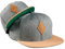 Soulbuddy Werder Bremen Cap 2er-Set – Familien Outfit Set – Werder Bremen Fanartikel – Vatertagsgeschenk für Papa – Papa Geschenk – Dunkelgrau – One Size und Kids M