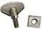 Amagogo Saw Bow Screw Head, Hand Saw Accessories Nut Jewelry Making Tool for Repair Workbench