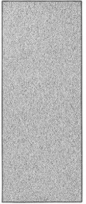 Teppich Boss - Design Teppich Wolly in Woll-Optik Grau, Größe:80x200 cm