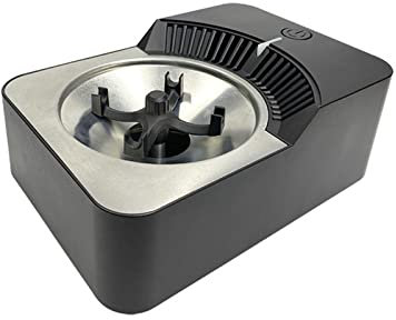 FCSHFC Cendrier Anti Odeur D'intérieur Purificateur D'air Ménage Ions Négatifs Portable Cendrier Aspirateur De Fumée for Bureau Extérieur, tyhfgmnhm456456