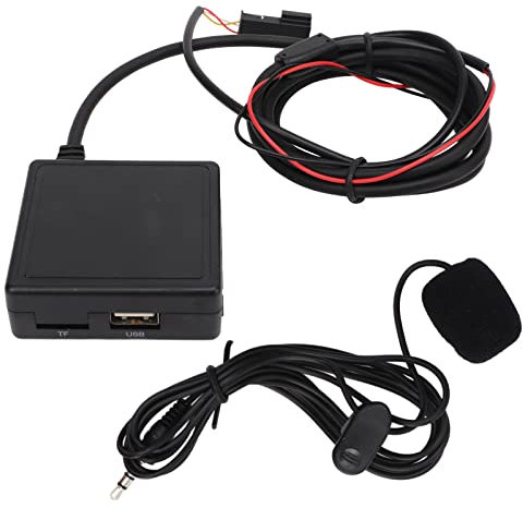 Kuuleyn Bluetooth-Autoadapter, Bluetooth-Zusatzadapter, Bluetooth-Adapter AUX-in-Verstärker-Rauschfilterreduzierung Für E46 E39 E53 BM54 E39 E46 E53 X5