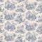 Toile De Jouy Navy Wallpaper - Animal Print Farmland Classic Vintage Traditional - Stylish Feature Wall