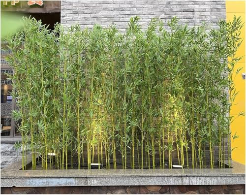 Separé da esterno Albero di bambù artificiale per esterni 1,5 m di altezza, Pianta dell'albero finto per lo schermo decorativo per la privacy(10 Pack,1.8m/5.9ftTall)