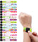 16 Stück Notfall-Armband für Kinder, Kinder Sicherheits Armband, Anti Verlust Sicherheits ID Bander Wiederverwendbare SOS Armband Verstellbar Wasserdicht für Kleinkinder