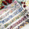 Scrapbooking Zubehör Stickers Set,Arpaper 6 Rolls PET Blumen Aesthetic Washi Tape Stickers Decorative for Journal,Bullet Journal Zubehör,Photo Album,Notebook,DIY Crafts(Blooming Flowers Series)